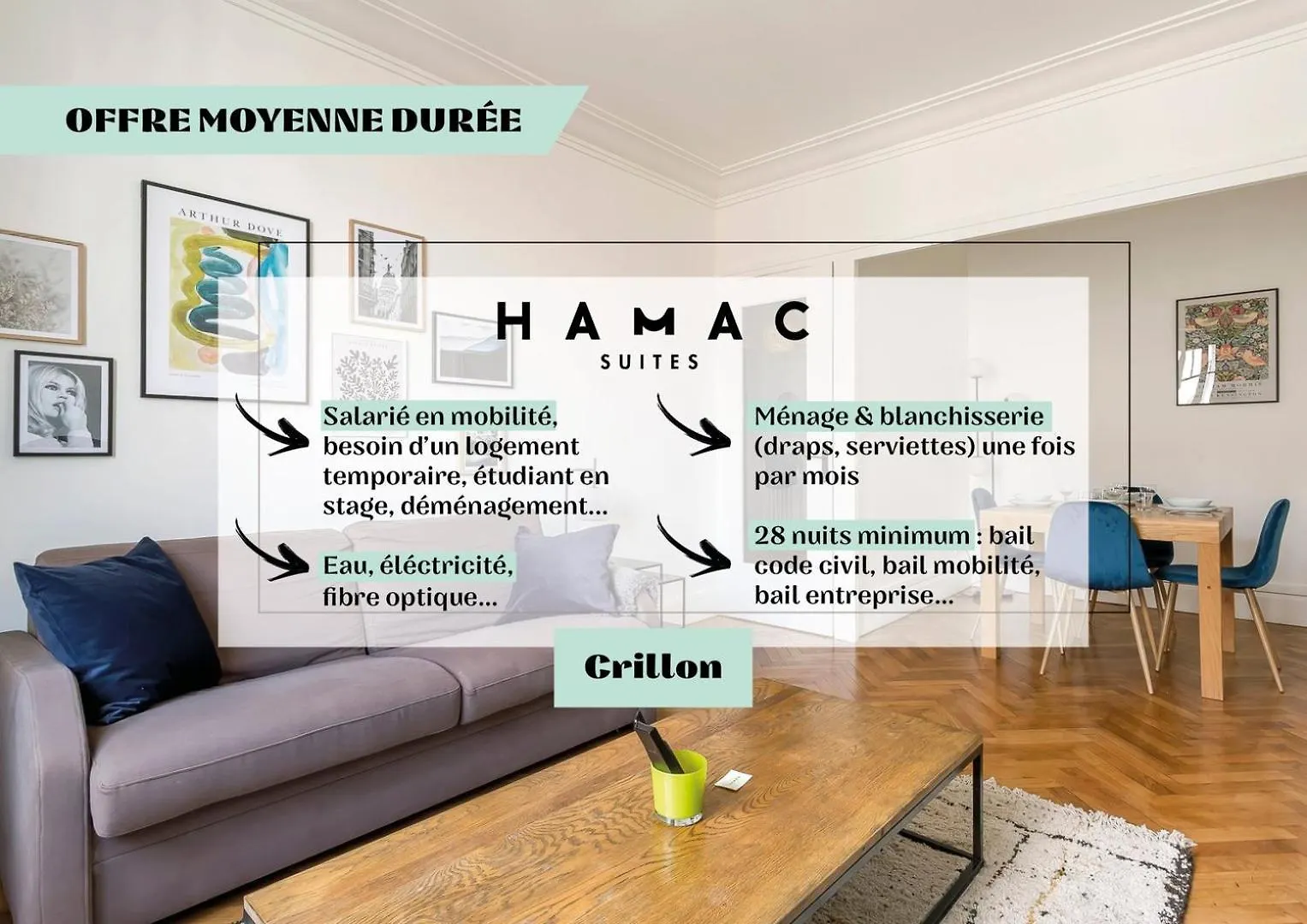 Hamac Suites - Suite Crillon Lyon 0*,